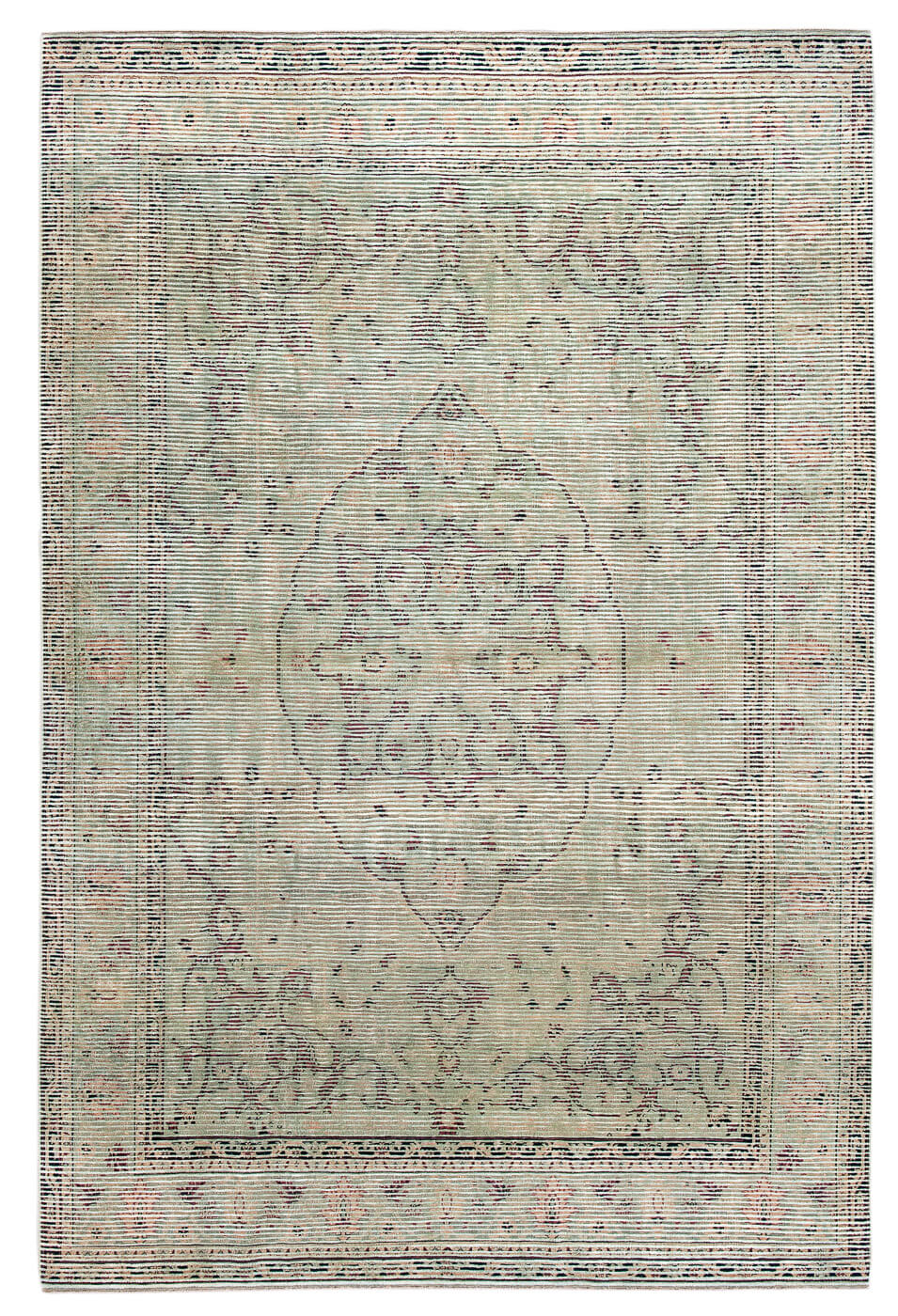 Tabriz Monument Stripe Rug | Size: 200 × 300 cm