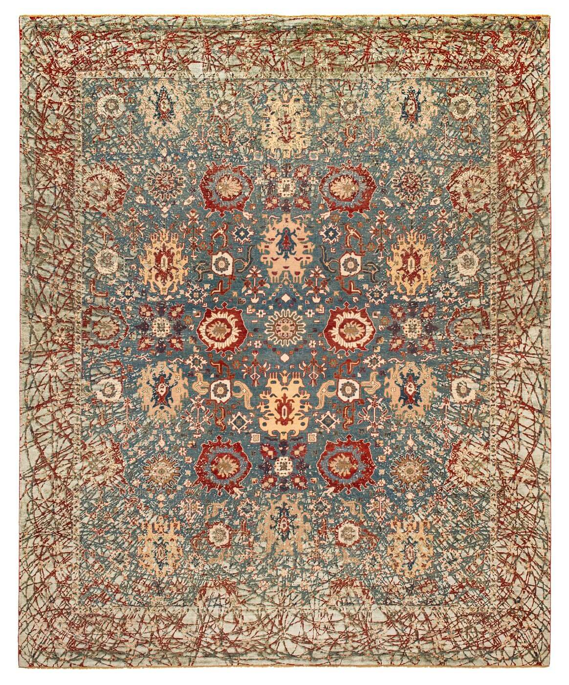 Bidjar Paddington Dawn Silk Rug | Size: 300 × 400 cm