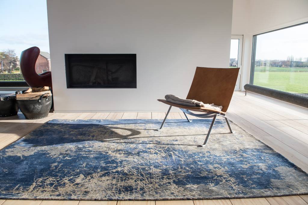 Abyss Blue Rug | Size: 80 × 150 cm