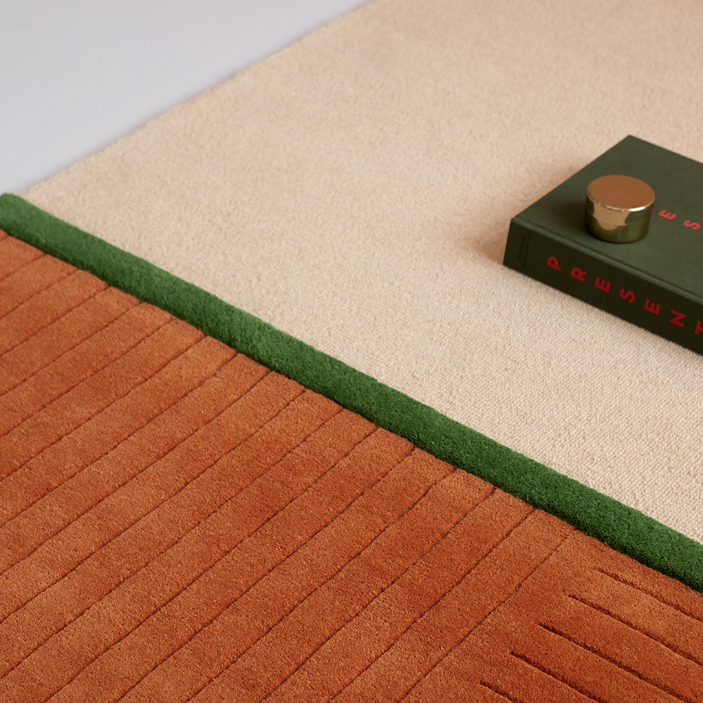 Decor Rhythm Tangerine Rug | Size: 140 × 200 cm