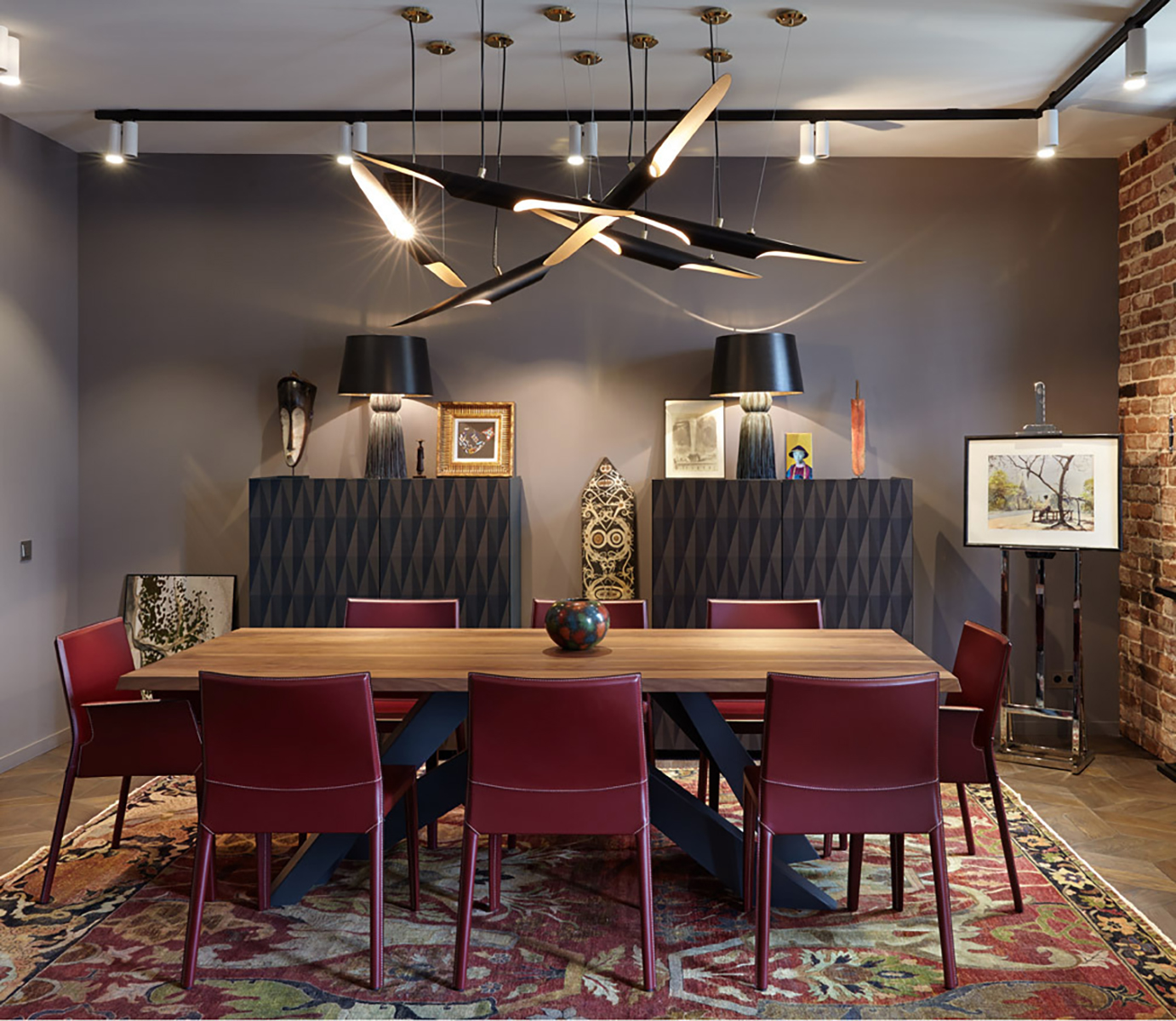 Deep-Tone Suspension Lamp - 10