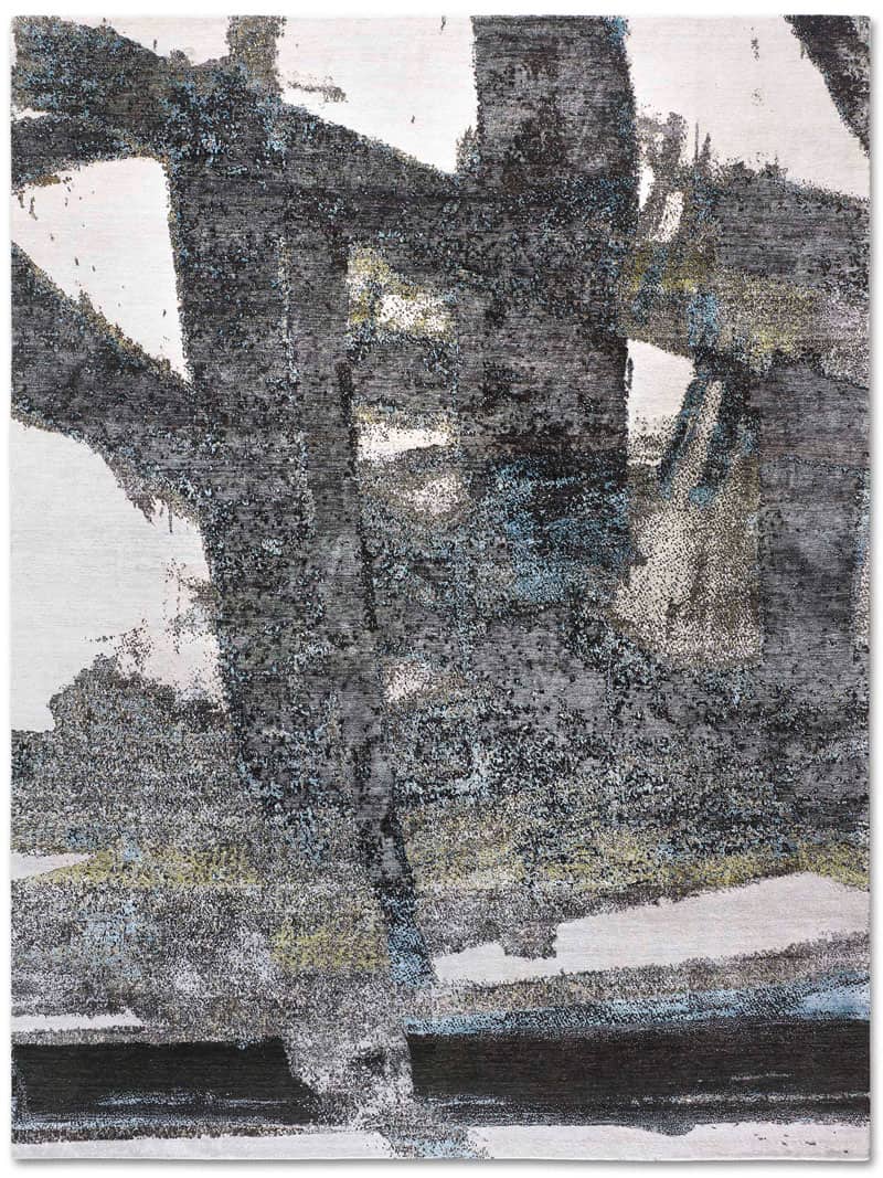 Green Rust Rug | Size: 122 × 183 cm