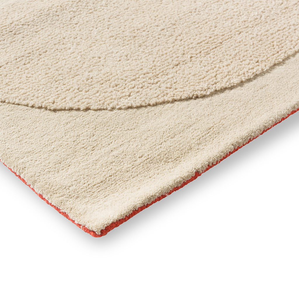 Solid Stem Ecru Rug | Size: 200 × 280 cm