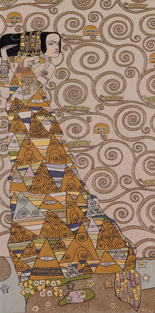 سجادة جدارية «السيدة من كليمت» | المقاس: 75 × 150 cm