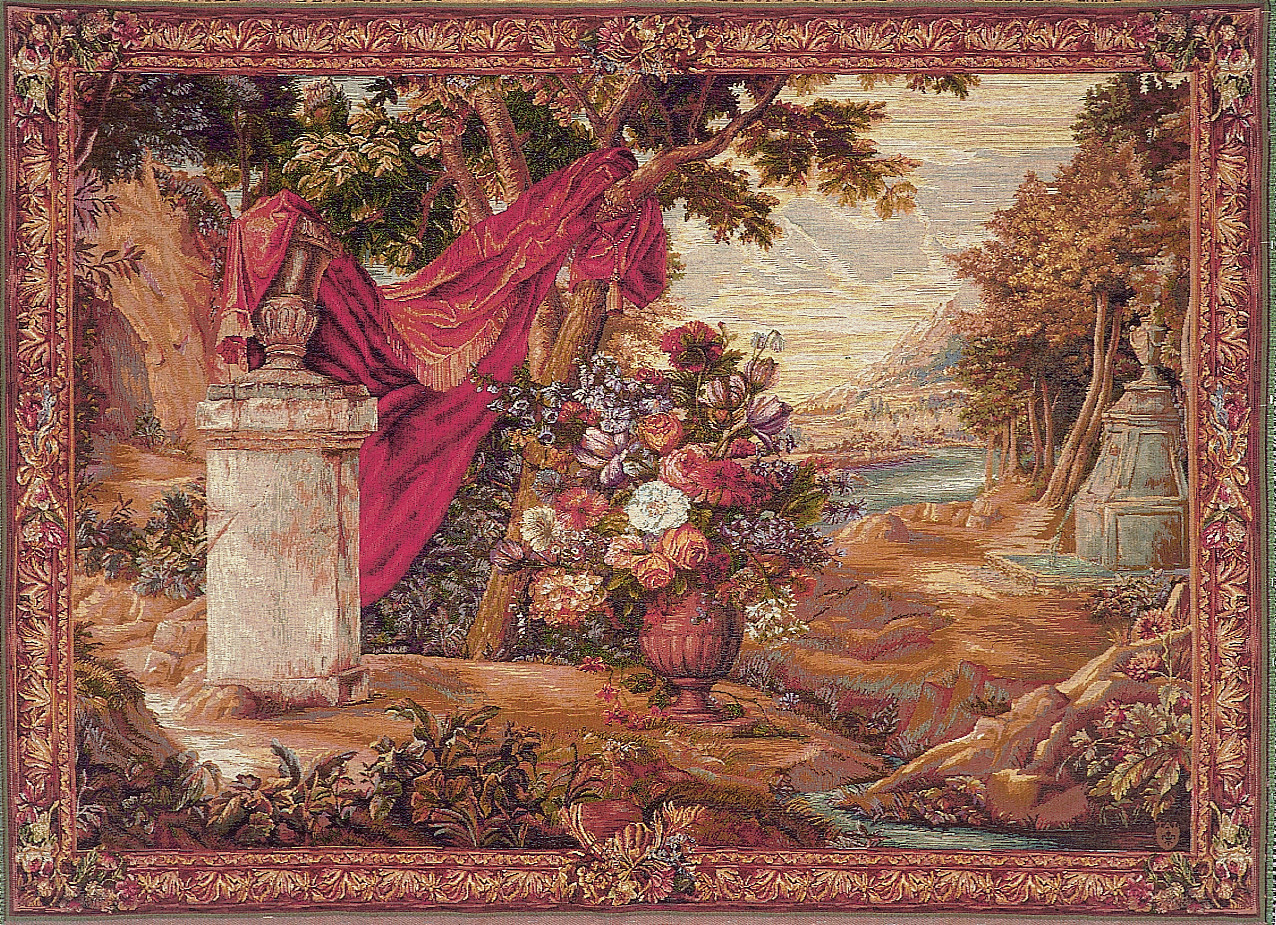 Bouquet with Drapery Tapestry | Size: 110 × 150 cm Bouquet with Drapery Tapestry | Size: 110 × 150 cm