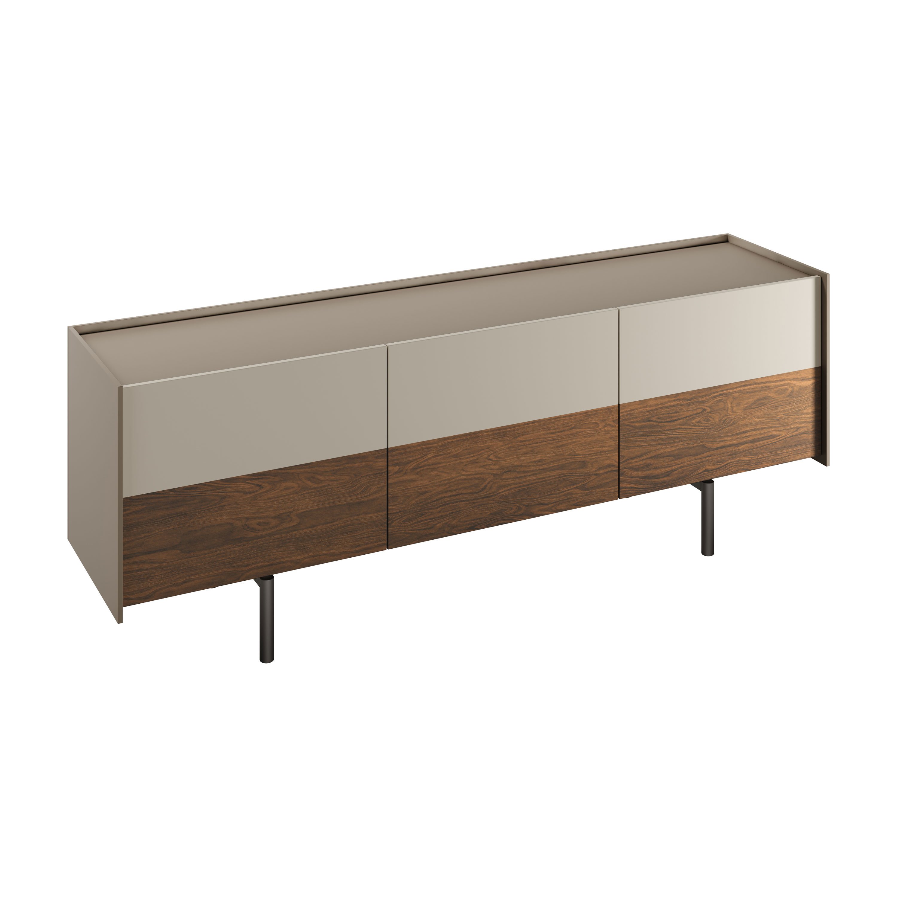 Acadea Modern Three-Door Italian Sideboard