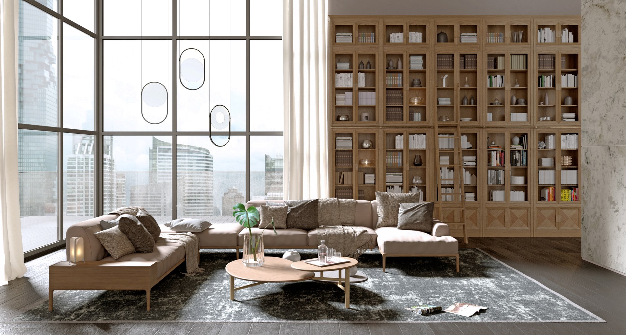 President Italian Bookcase