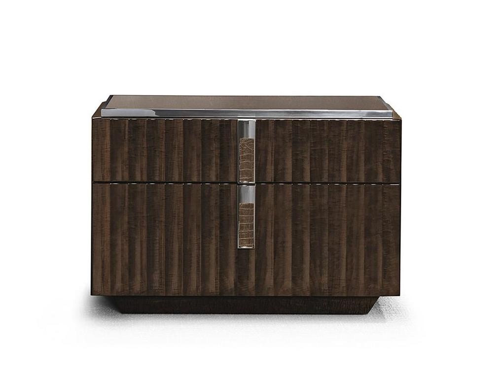 Leather Inserts Nightstand