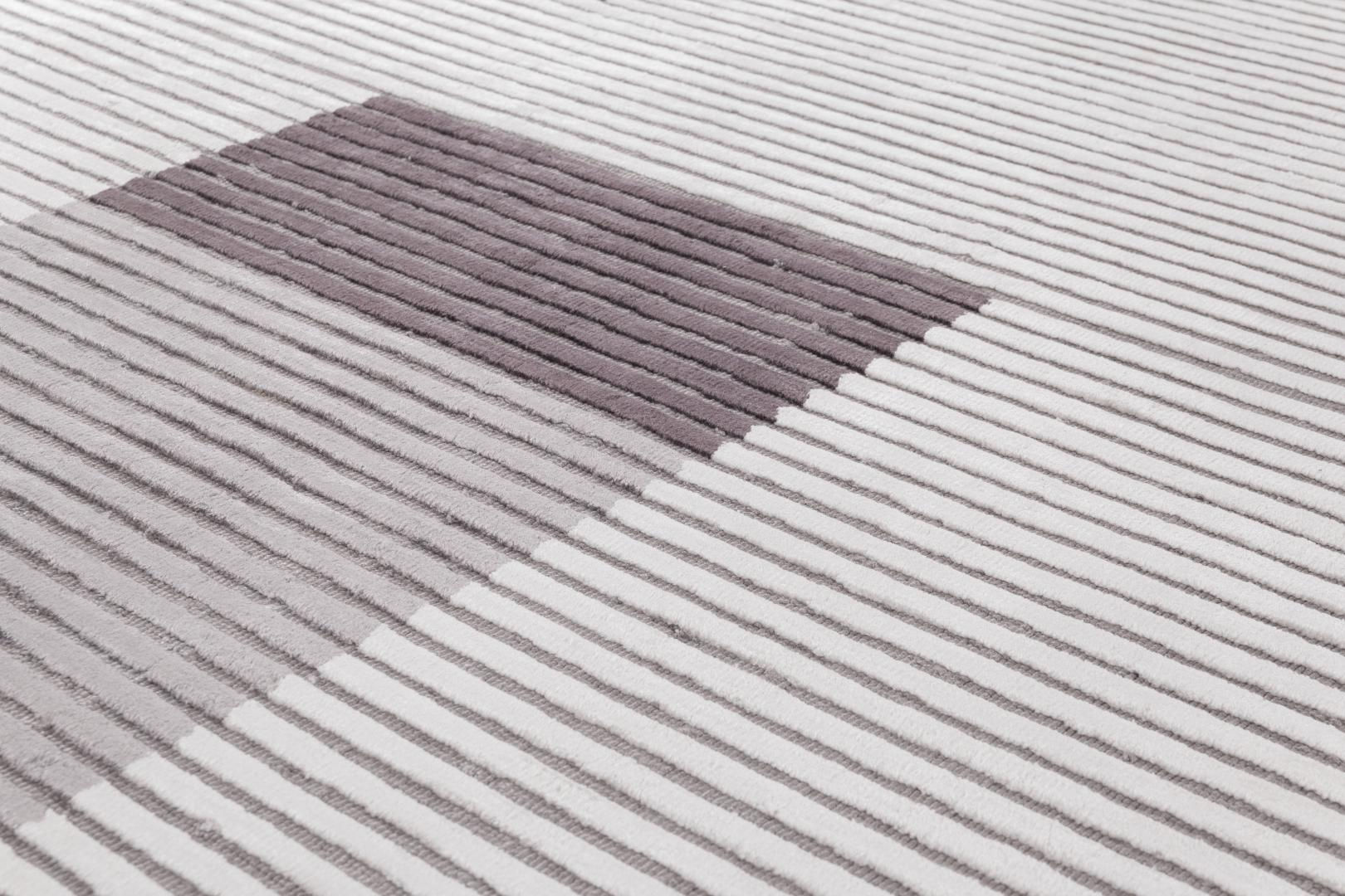 Viscose Lines Rug