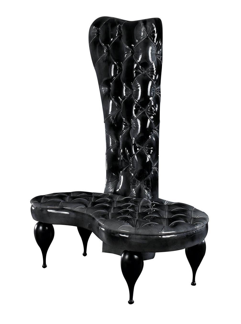 Carlos High-Back Italian Armchair