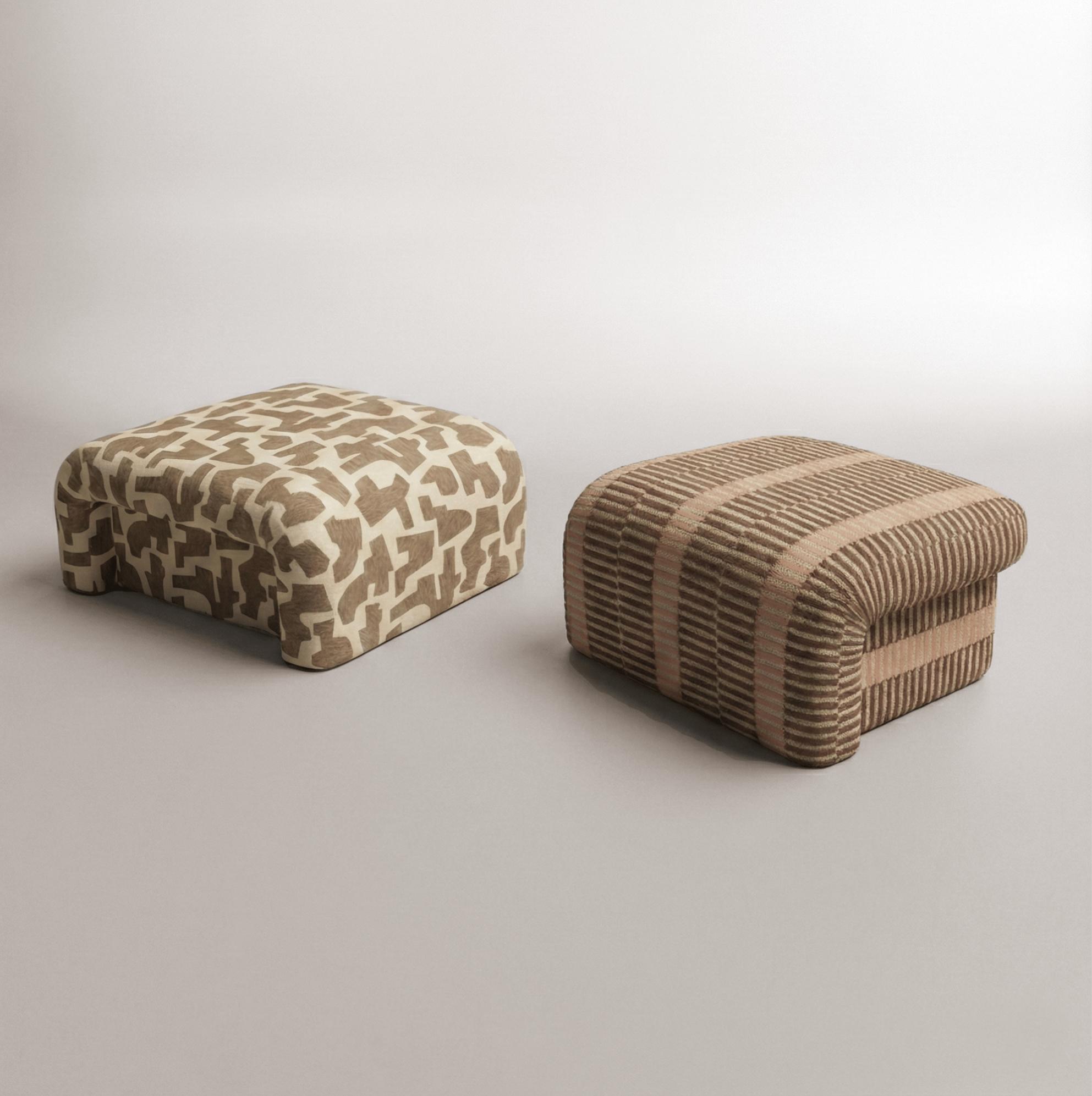 Slide Crafted Pouf
