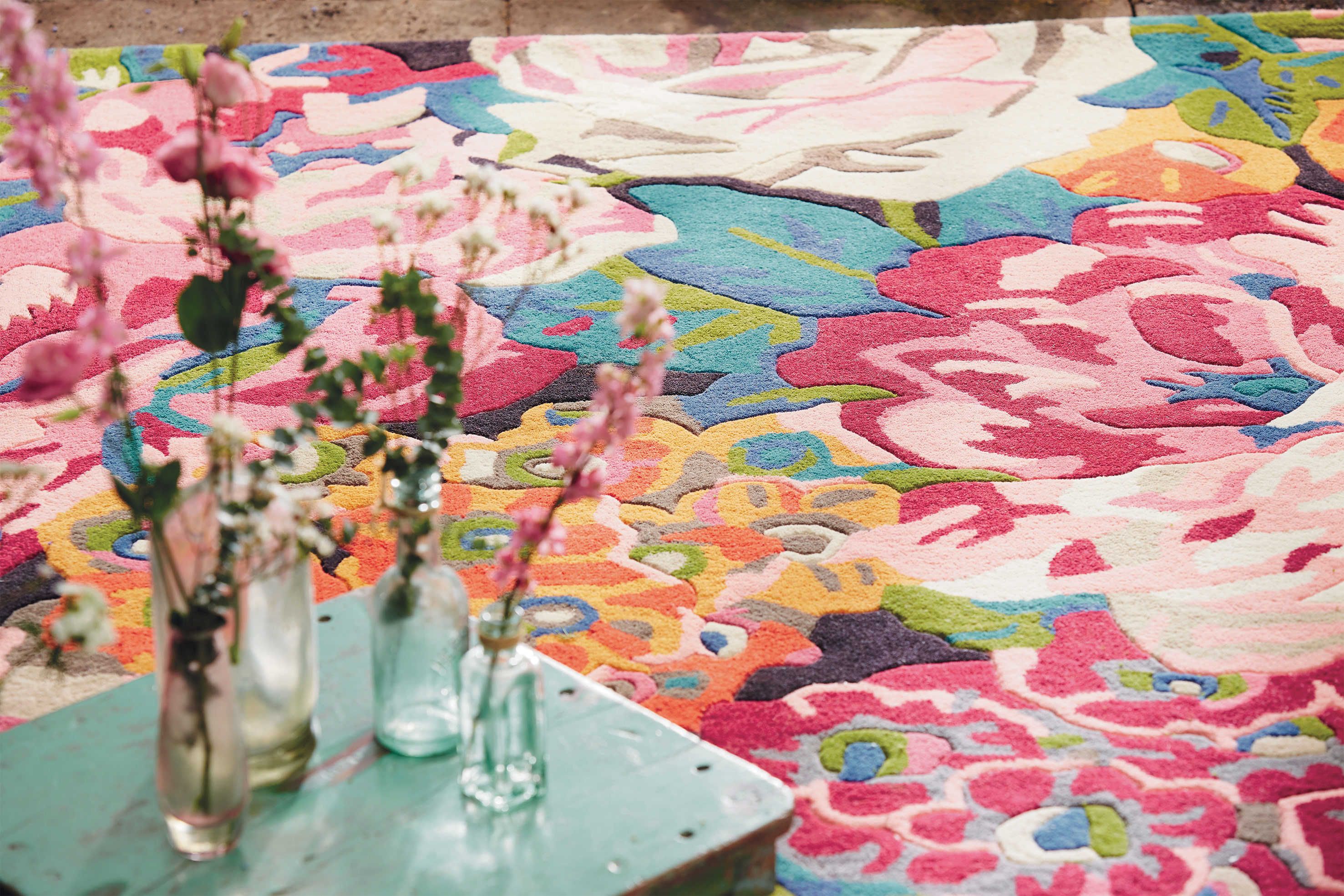 Rose & Peony Rug | Size: 200 × 280 cm