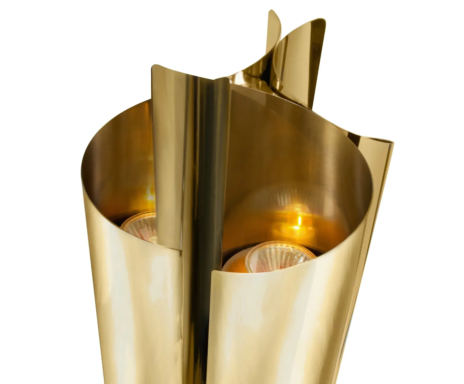 Aged Brass Table Lamp