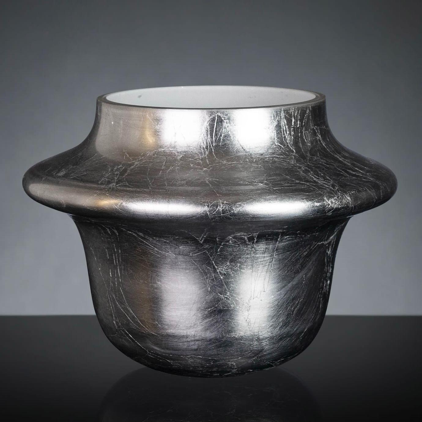 Silver Leaf Italian Bowl
