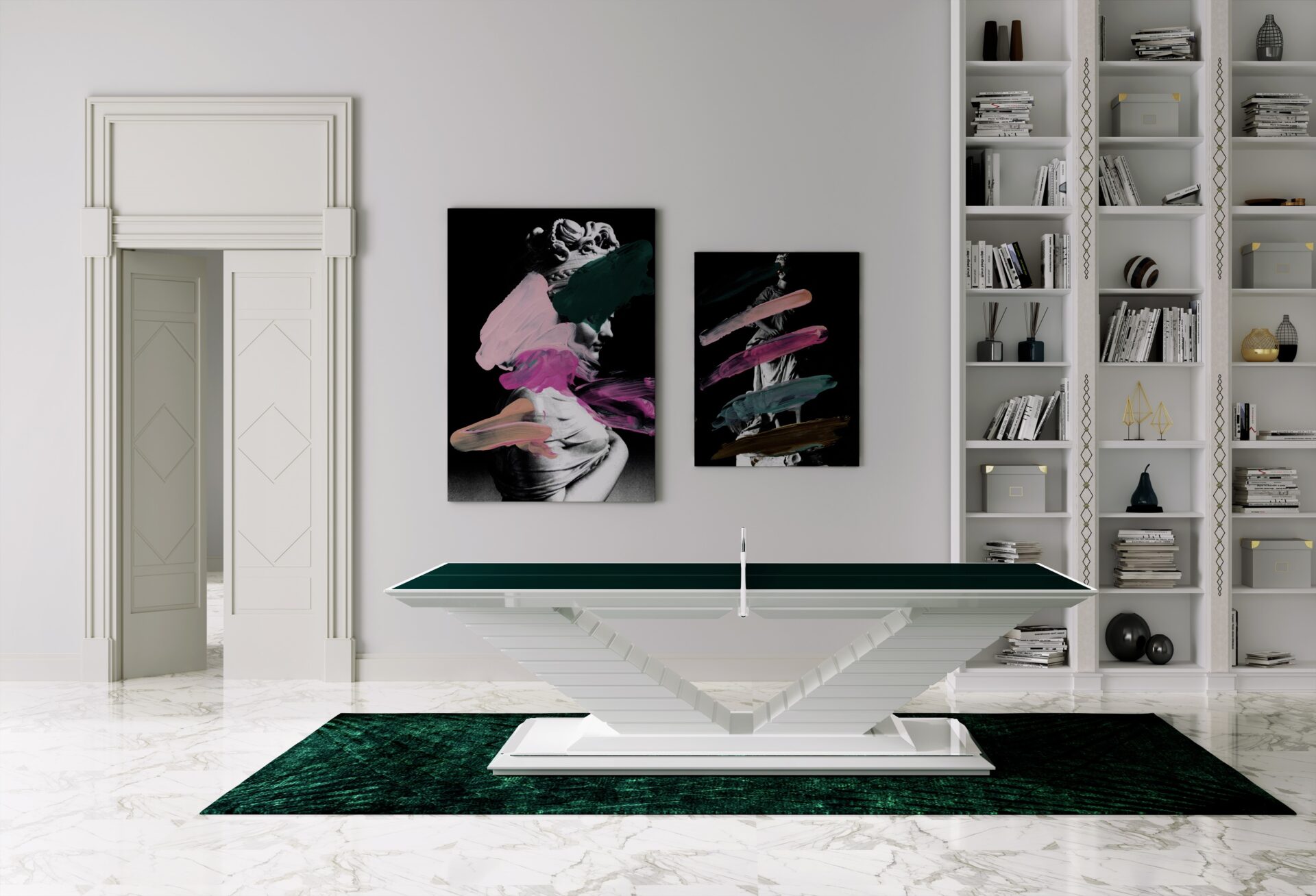 Luxe Table Tennis Table