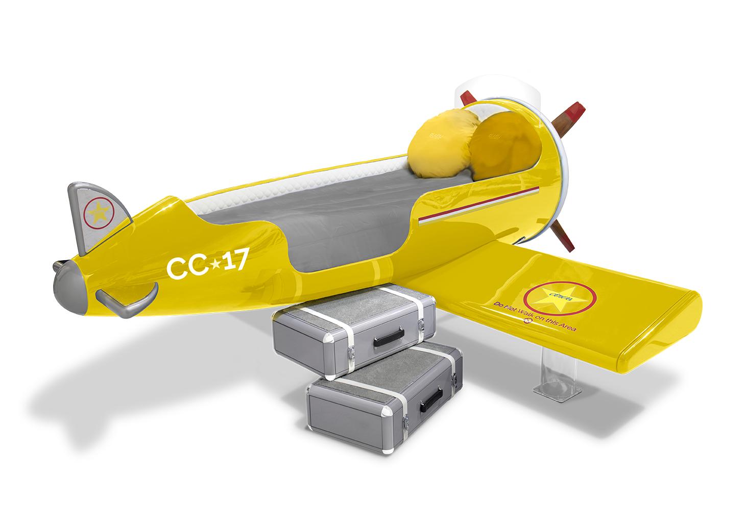 Cloud Glider Plane Bed