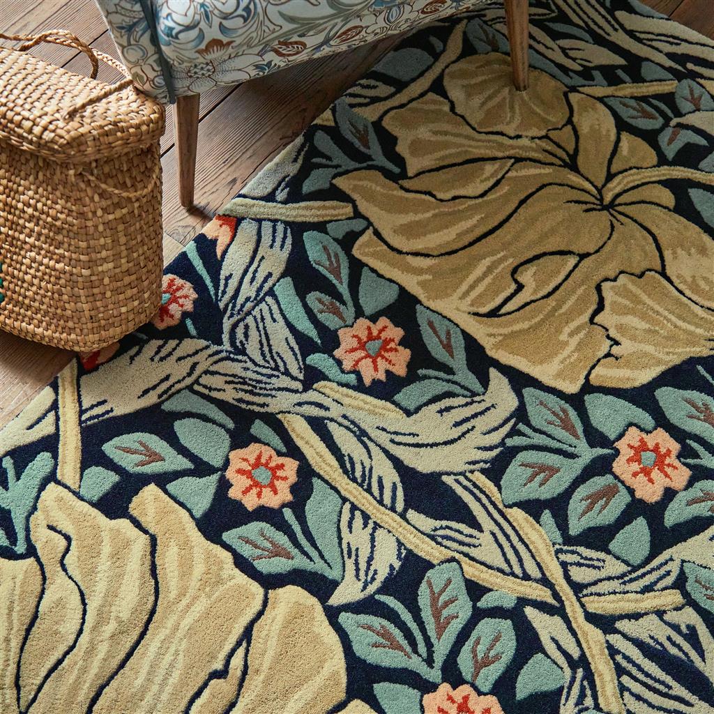 Pimpernel Indigo Rug