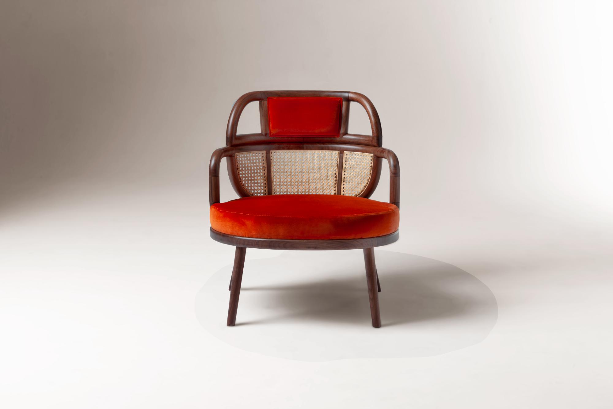 Havana Red Armchair