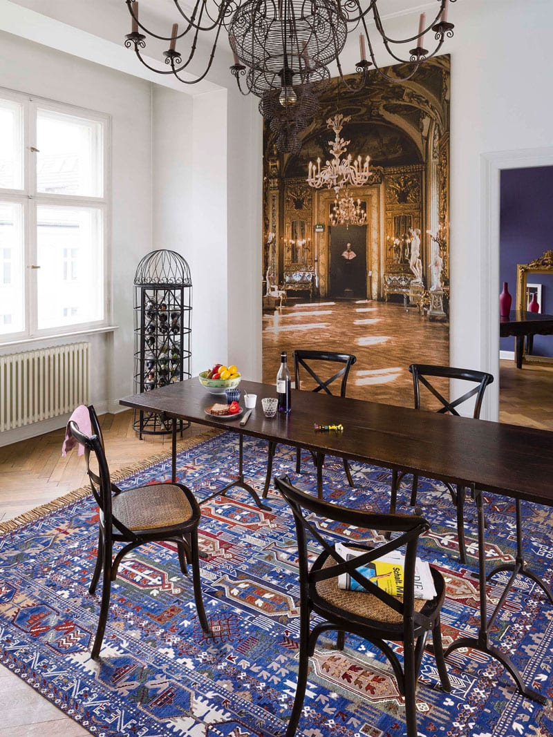 Balouch Blue Rug