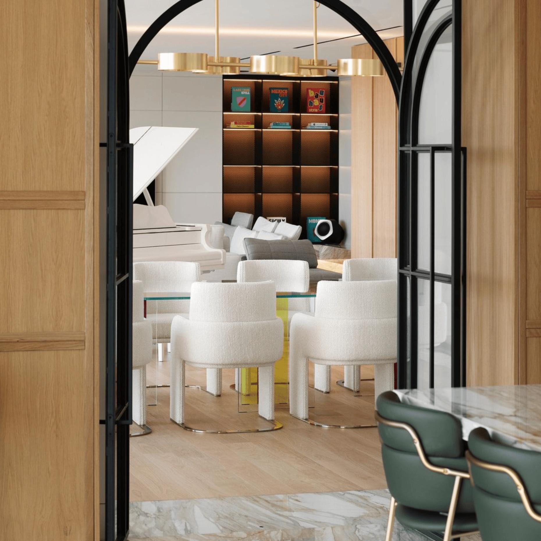 Odisseia Modern Yellow Chair