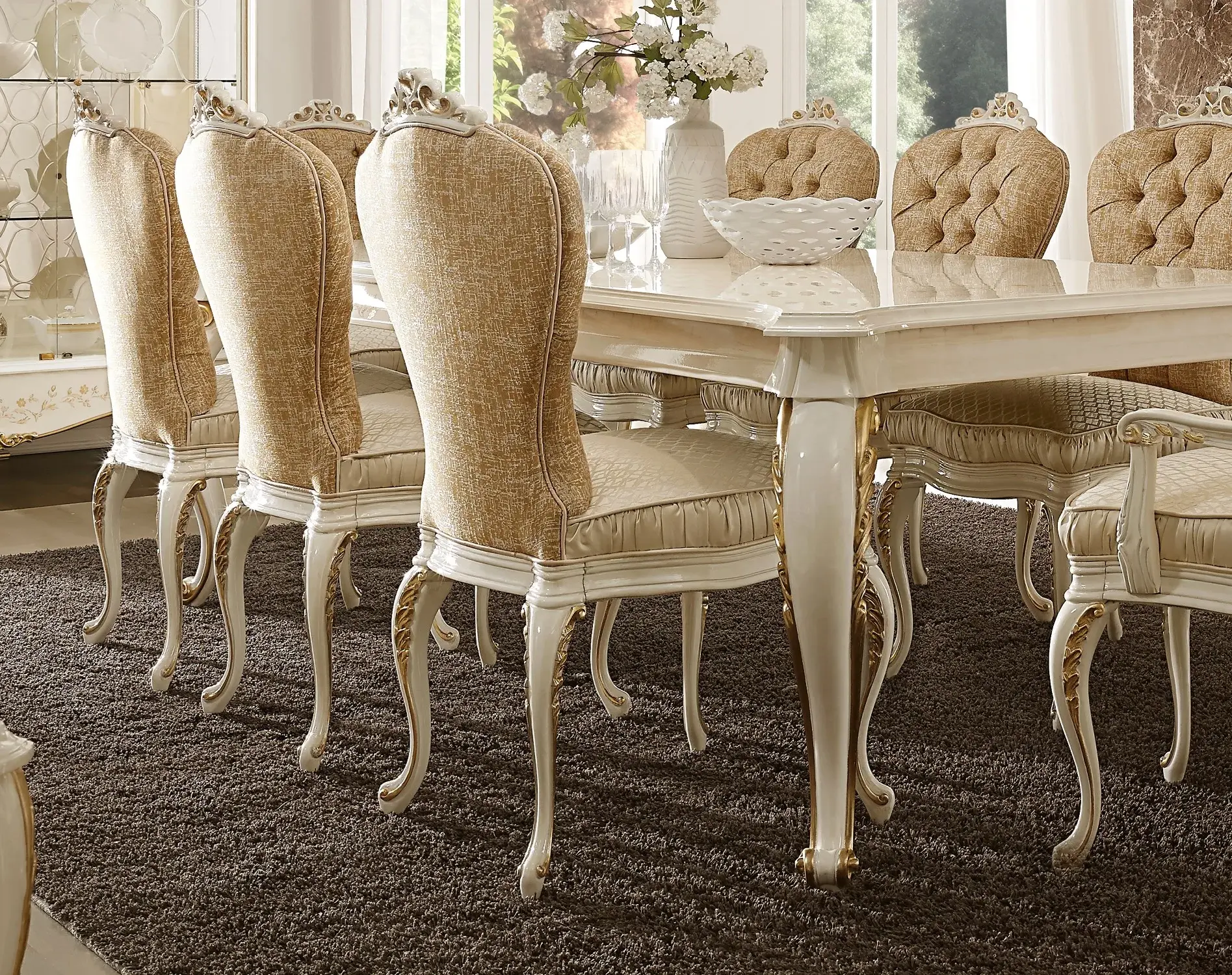 Luxury Fabric Chair