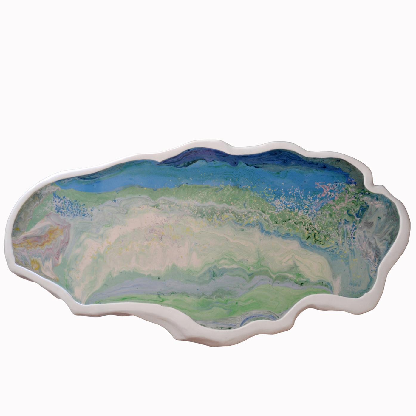 Iceberg Oval Crafted Coffee Table