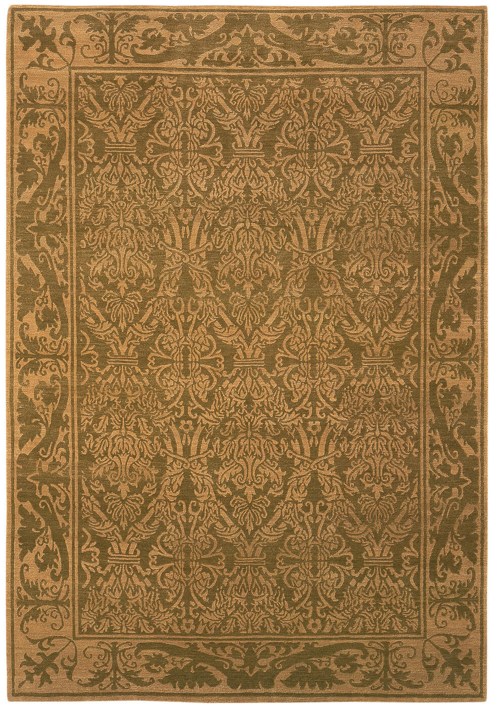 سجادة «ألكاراز» ذهبي | المقاس: 200 × 300 cm