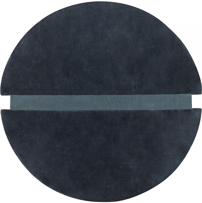 Pop Art Blue & Green Round Rug | Size: Ø 200 cm
