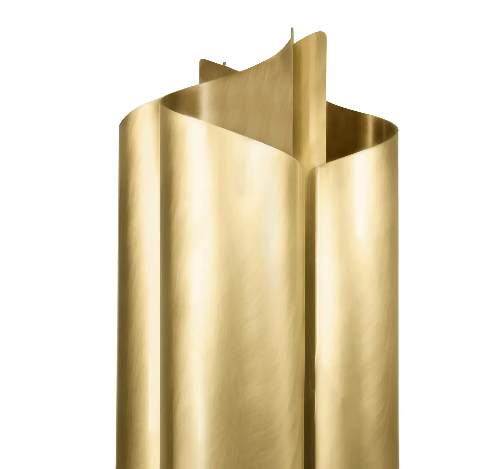 Aged Brass Floor Lamp