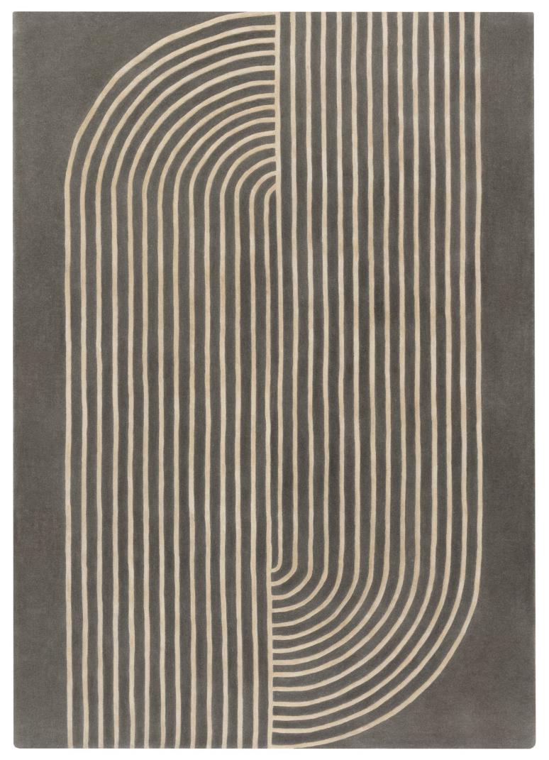 Stripes Iron Hand-Crafted Rug