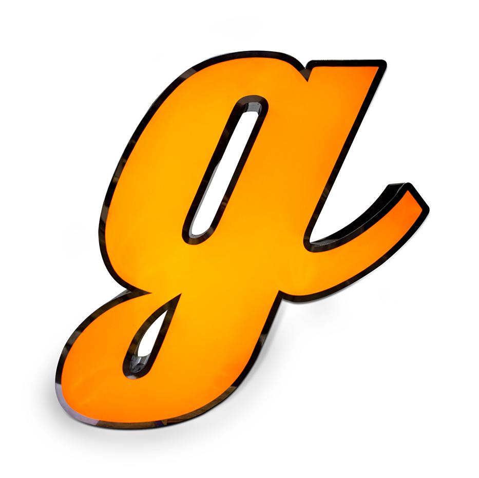Glowing Letter