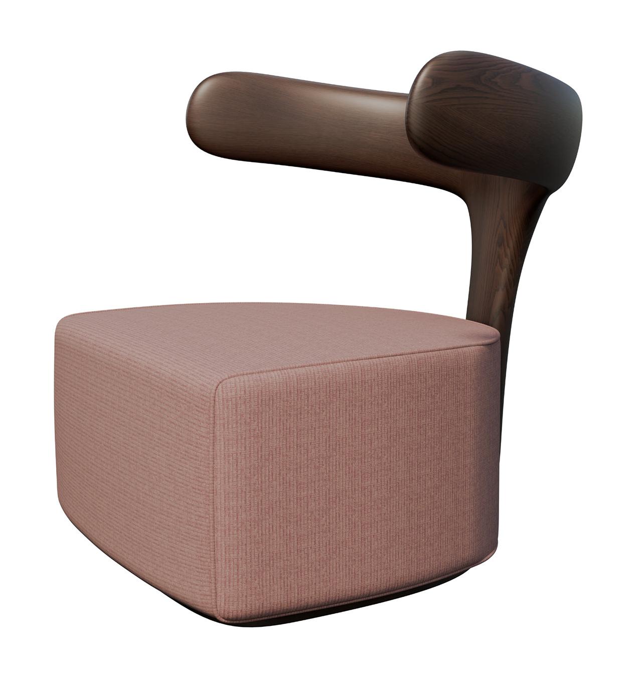 Moby Dick Pink Lounge Chair