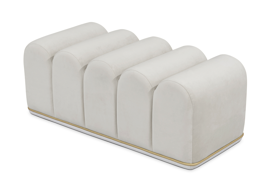 Sweet Swirl Bench (Light Blue)