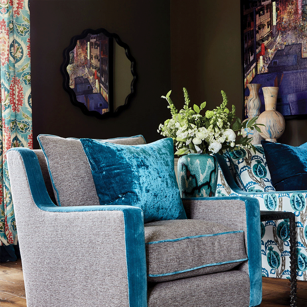 Paddy - Peacock Cushion
