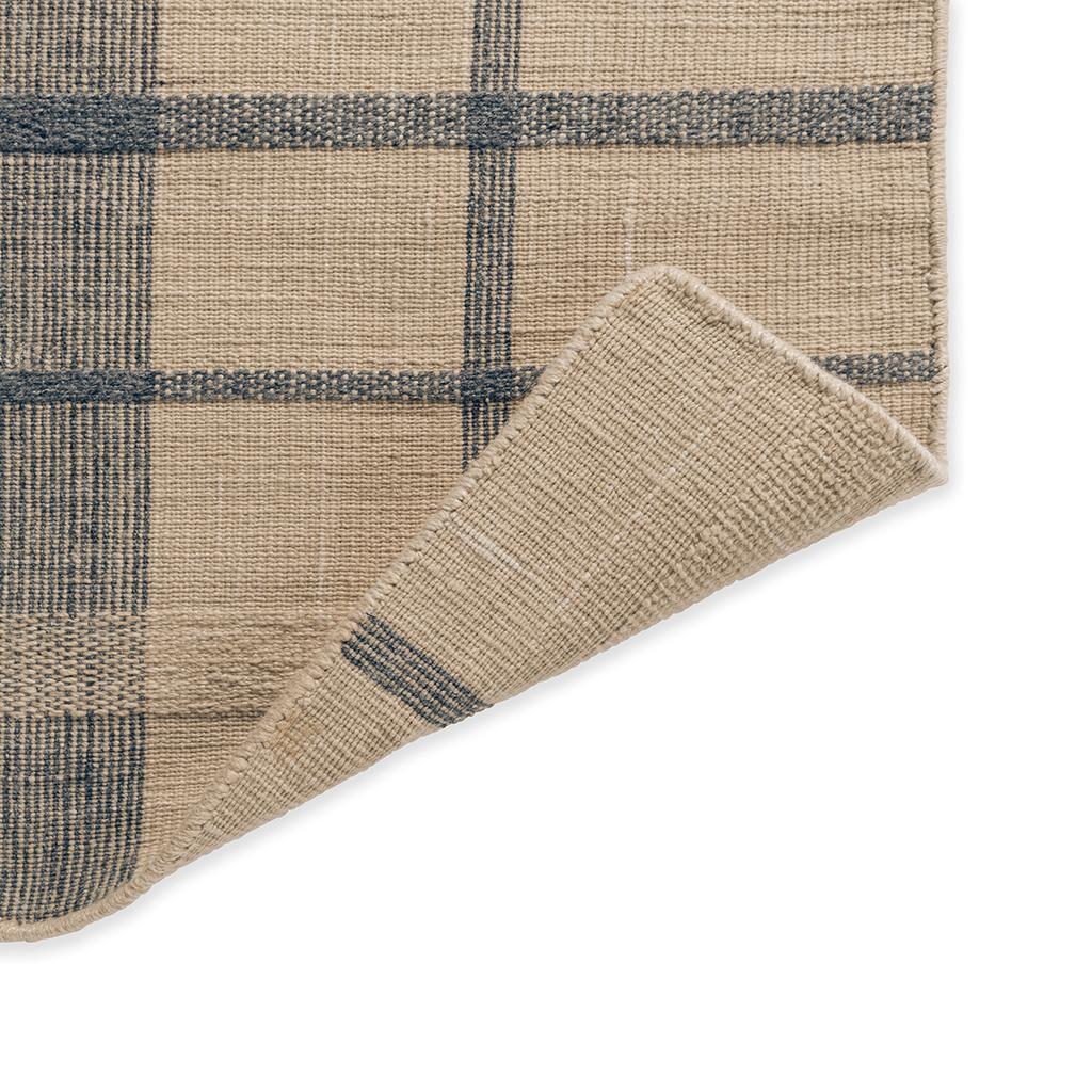 Zona Denim Check Outdoor Rug | Size: 200 × 280 cm