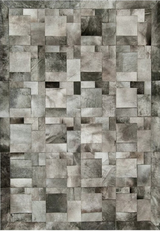 سجادة «بازل» من جلد البقر | المقاس: 180 × 300 cm