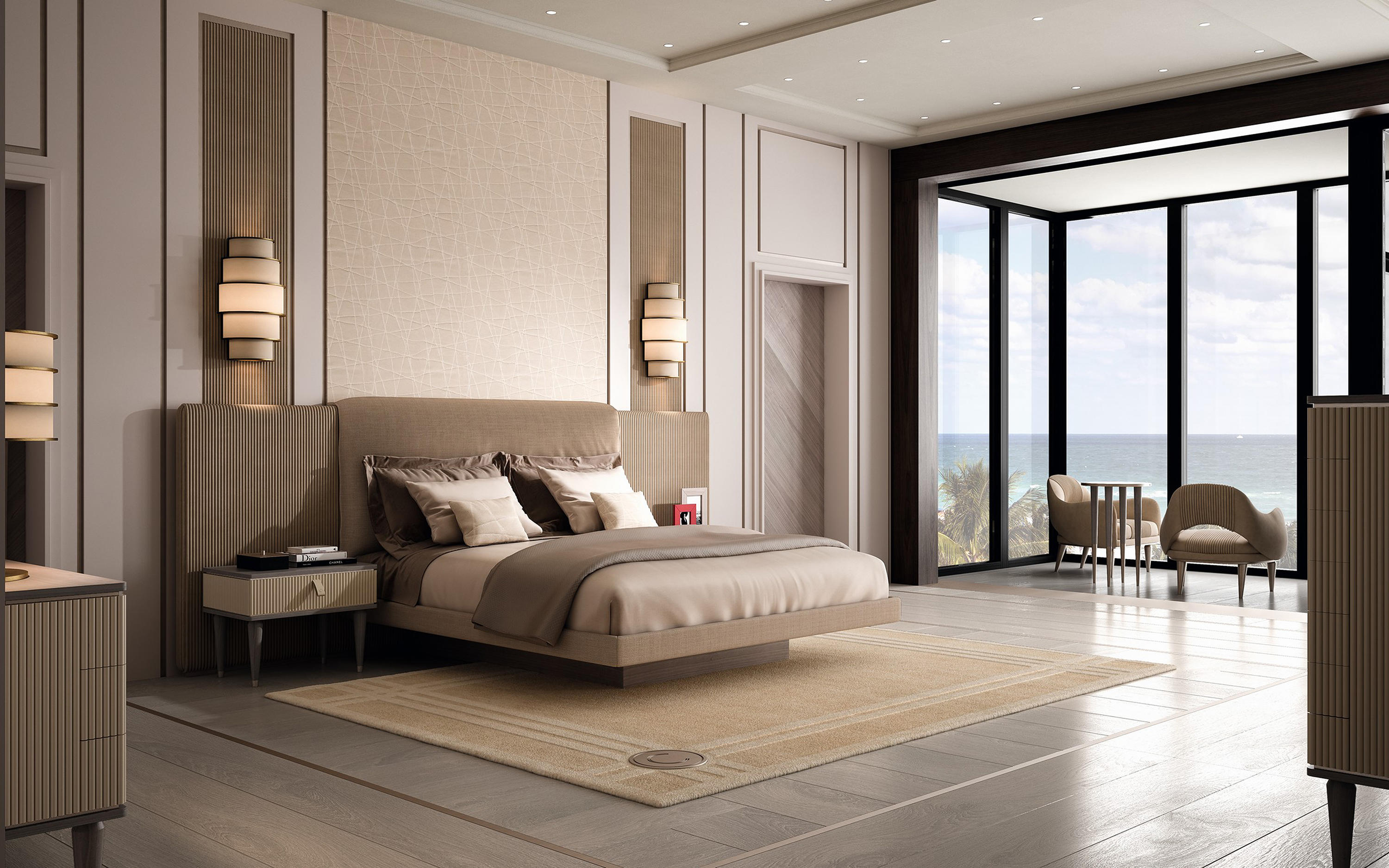 Large Wings Bed | Mattress Size: 155 × 200 cm