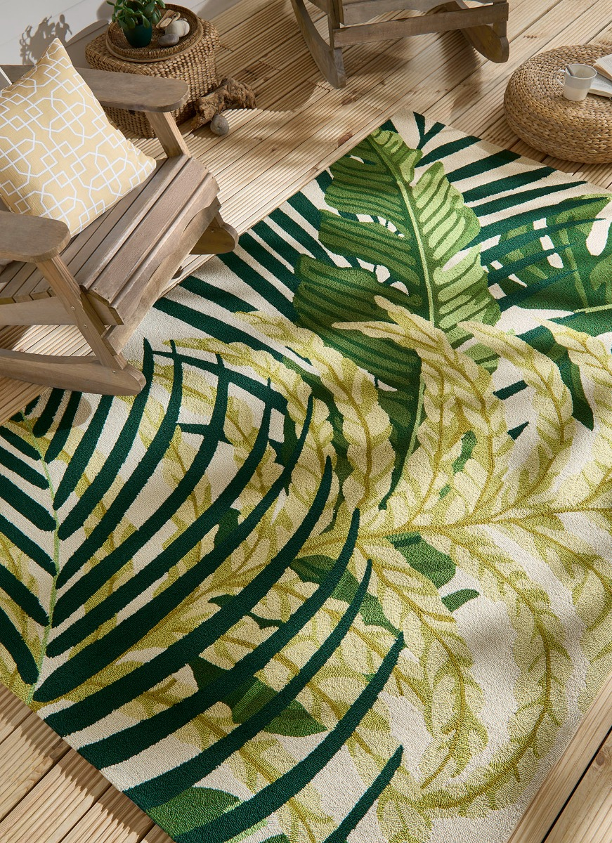Manila Artichoke Outdoor Rug | Size: 250 × 350 cm
