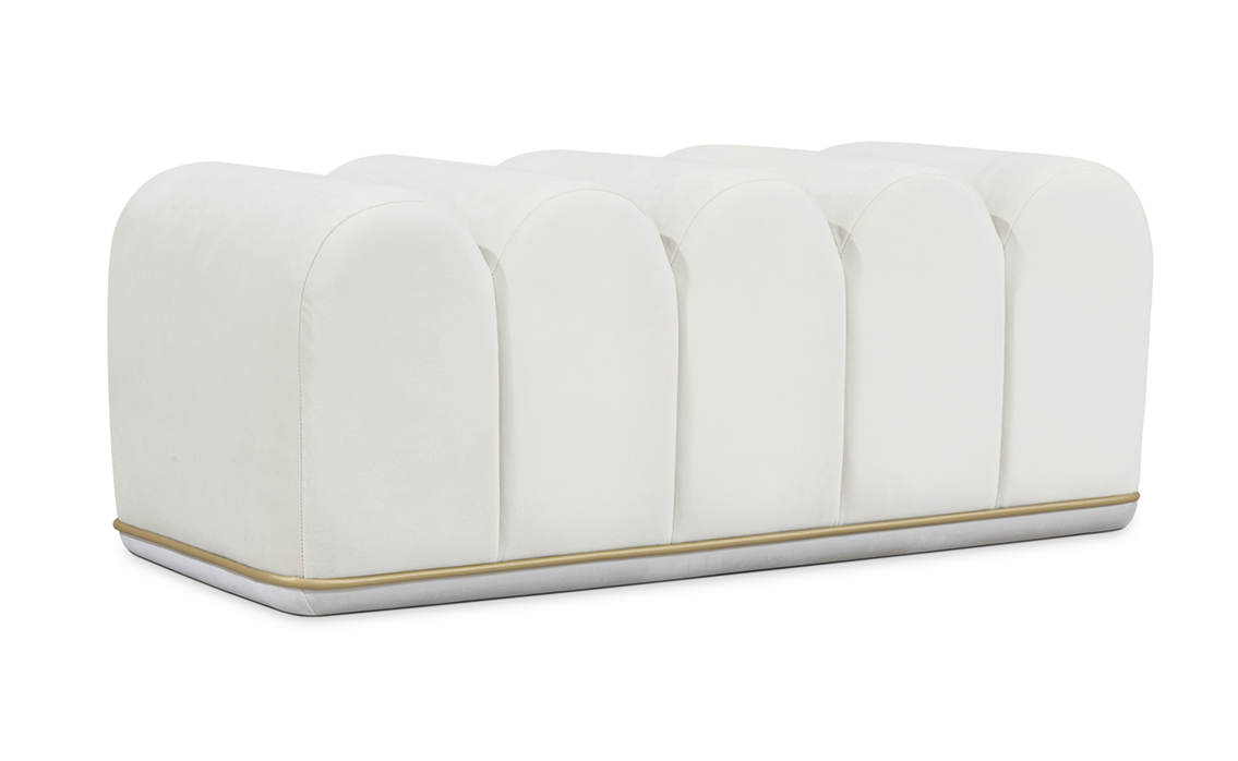 Sweet Swirl Bench (Cream)