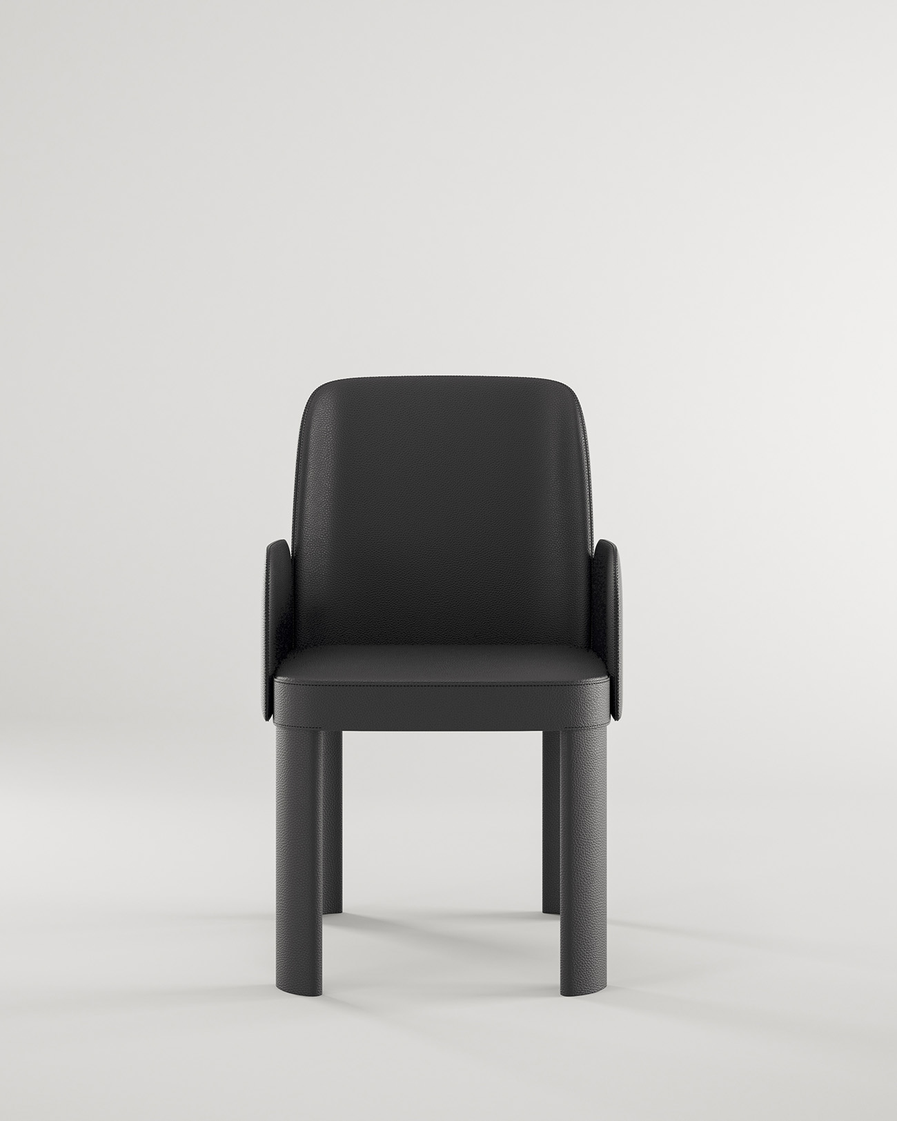 Gelsomina Modern Black Chair
