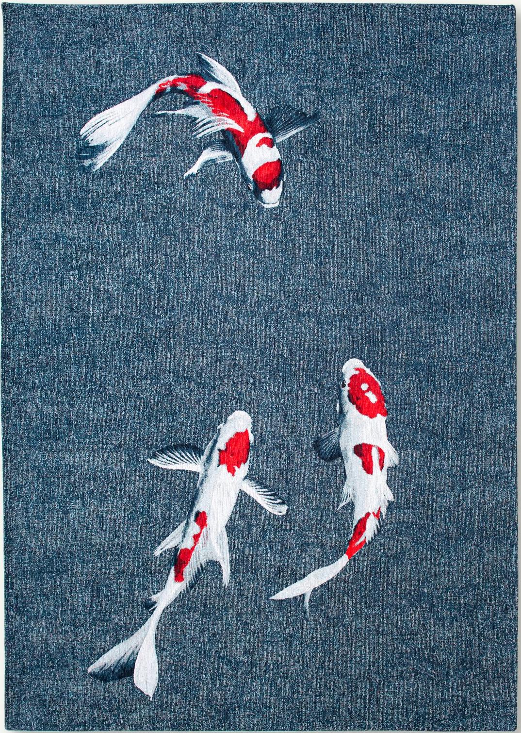 سجادة «بركة يابانية» | المقاس: 170 × 240 cm