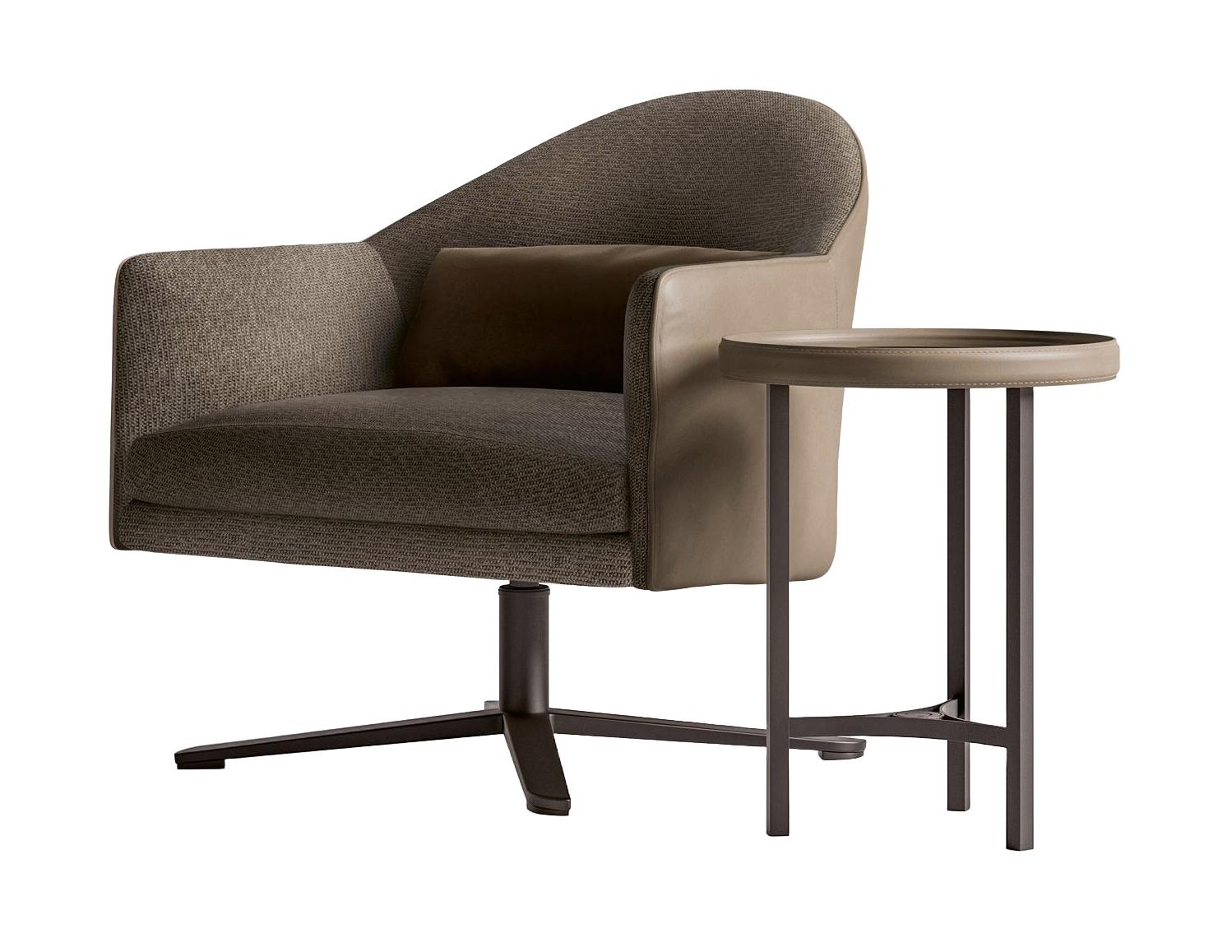 Classic Swivel Armchair