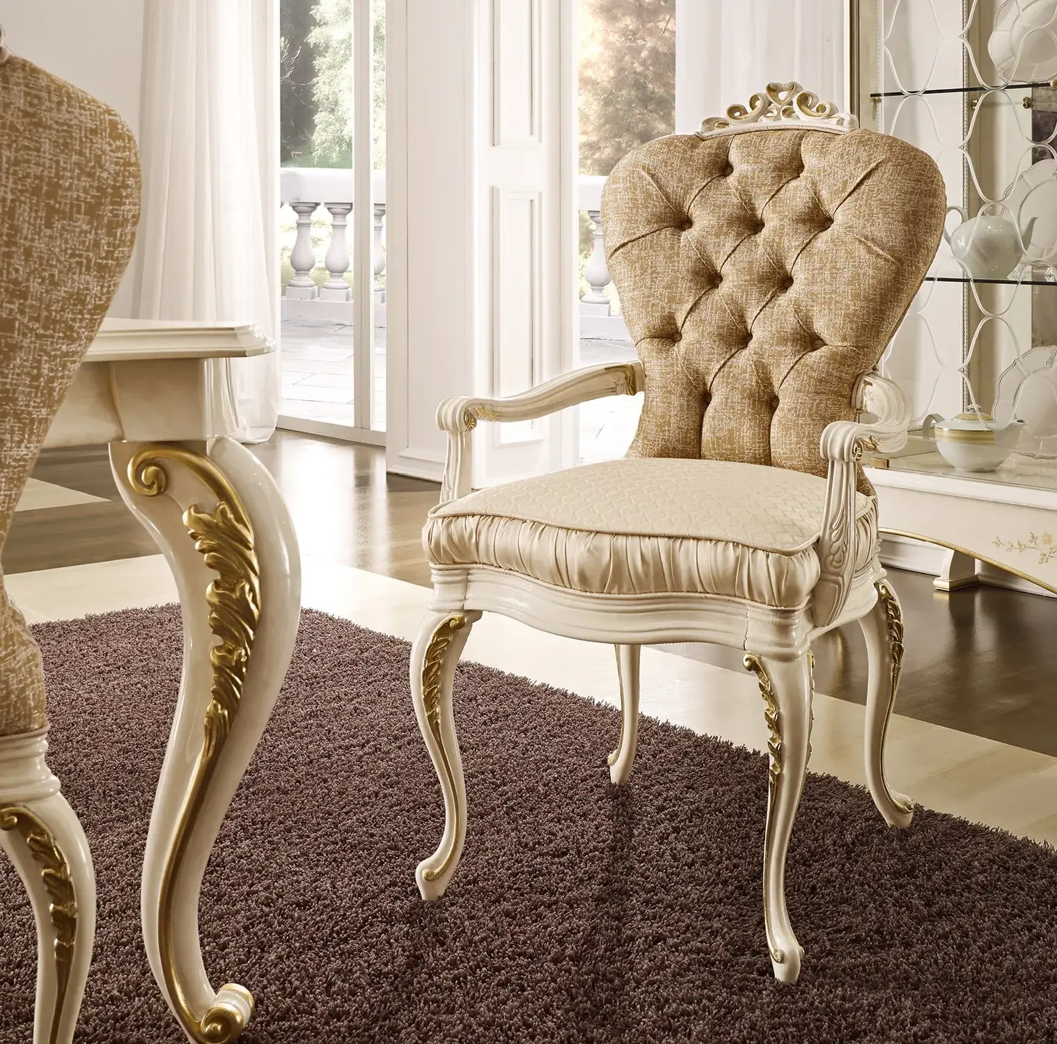 Luxury Fabric Chair