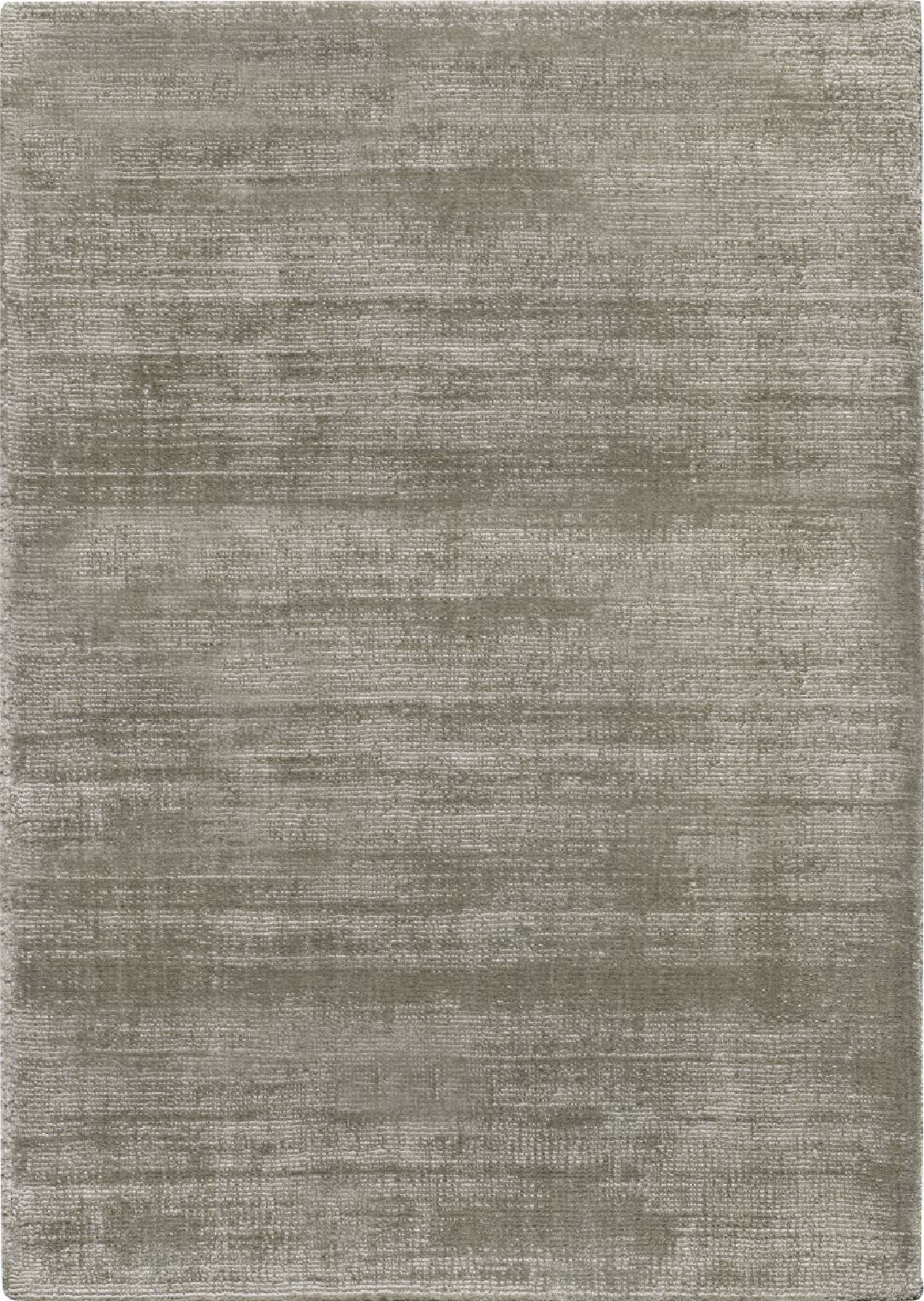 Plain Beige & Green Hand-Woven Rug | Size: 160 × 230 cm