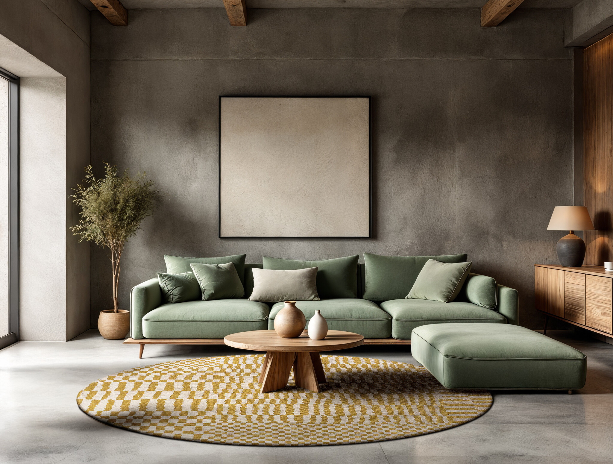 Erg Round Rug | Size: Ø 140 cm