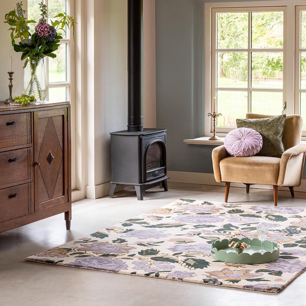 Wendling Floral Rug