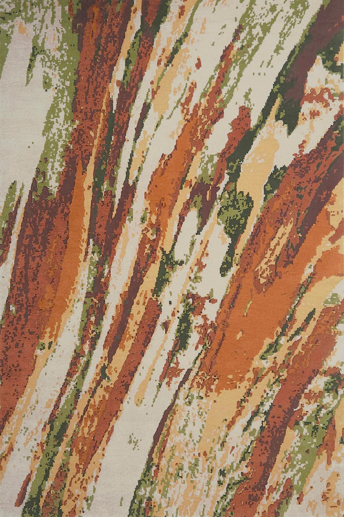 سجادة «فلوكس» قرميدي | المقاس: 200 × 300 cm