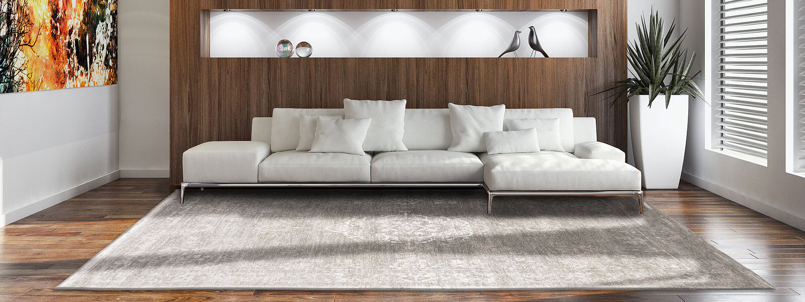 White Pepper Rug | Size: 170 × 240 cm