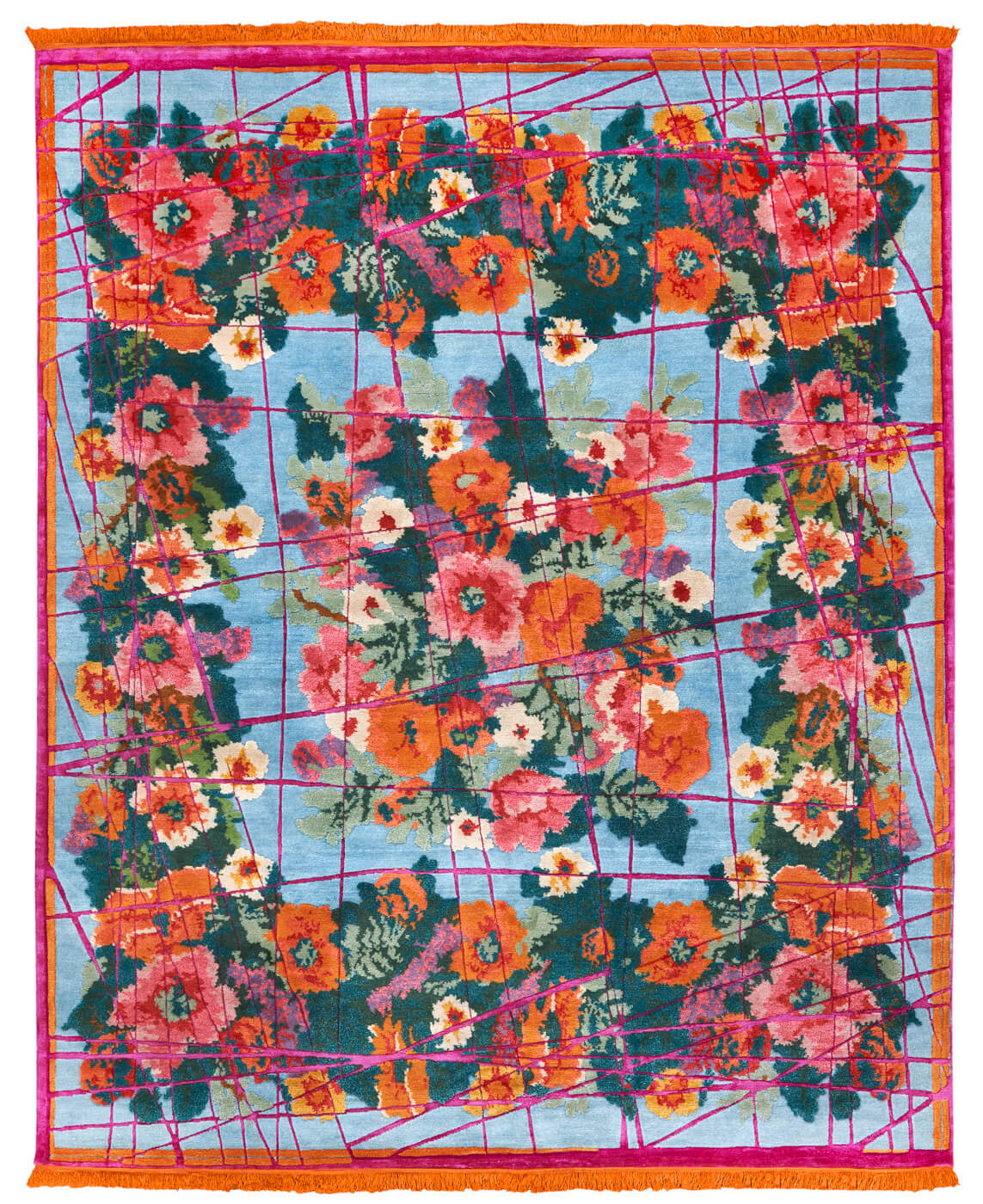 Scarlenka Wrapped Rug
