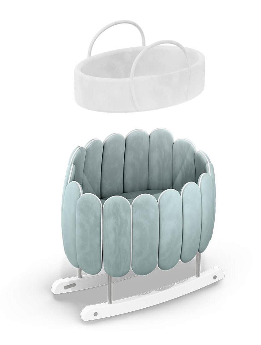 Lotus Rocking Crib
